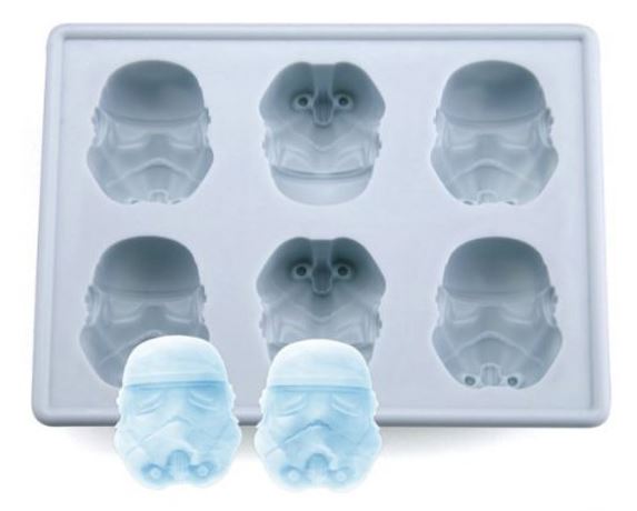 Star Wars™ Darth Vader Etched Whiskey Glasses & Ice Mold Set