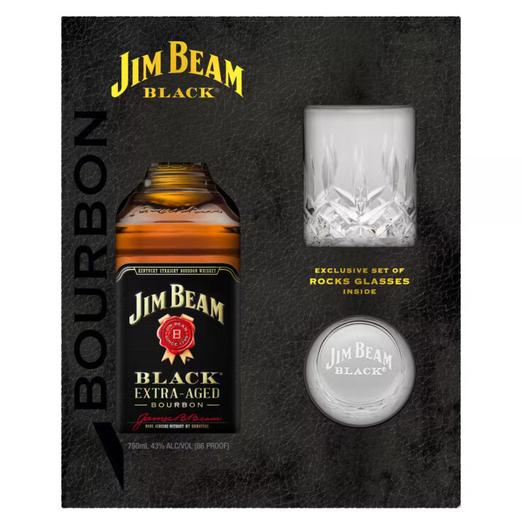 Jim Beam Black Gift Box