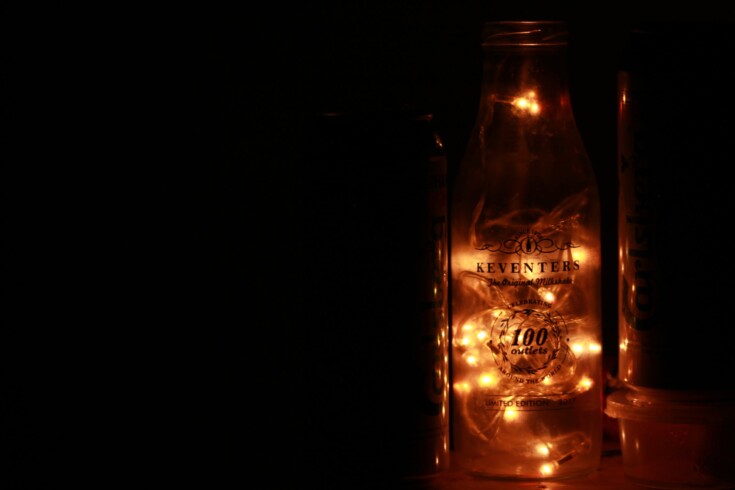 Crafting Bottle Lanterns