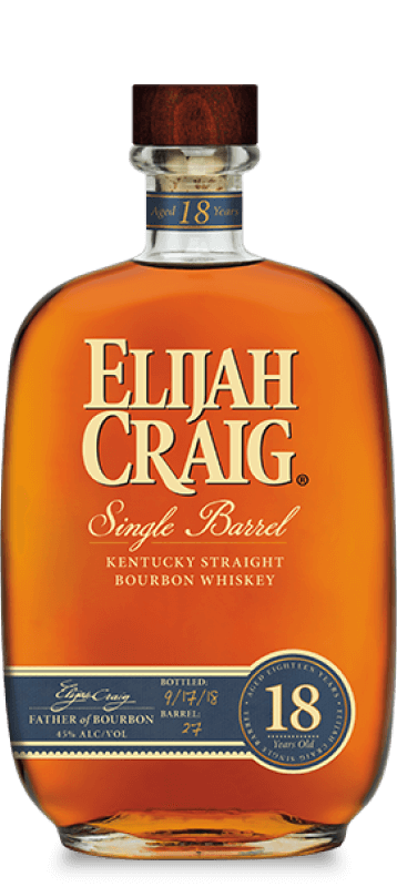 Elijah Craig Single Barrel 18 Year