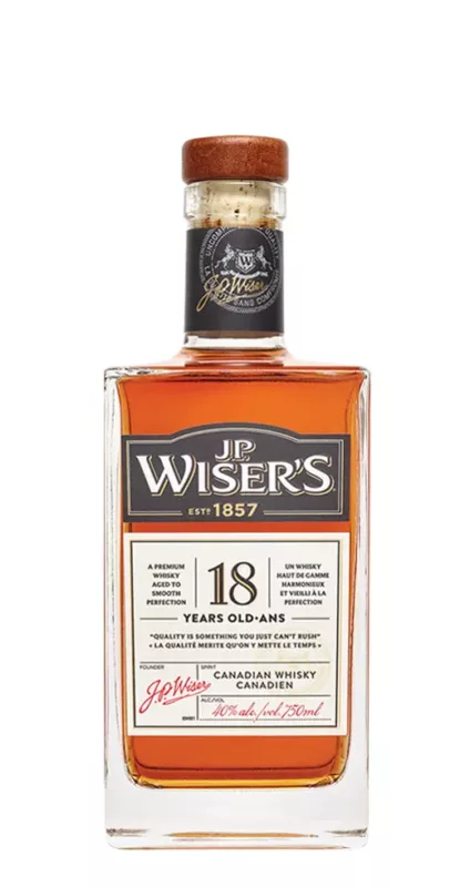 J.P. Wiser's 18 Year Old Blended Canadian Whiskey