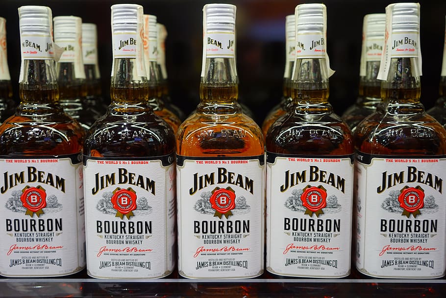 What U.S. State Name is on Jim Beam Whiskey Labels