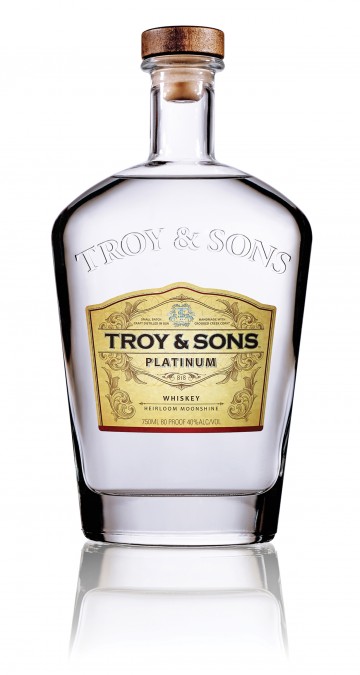 Troy & Sons Platinum White Whiskey