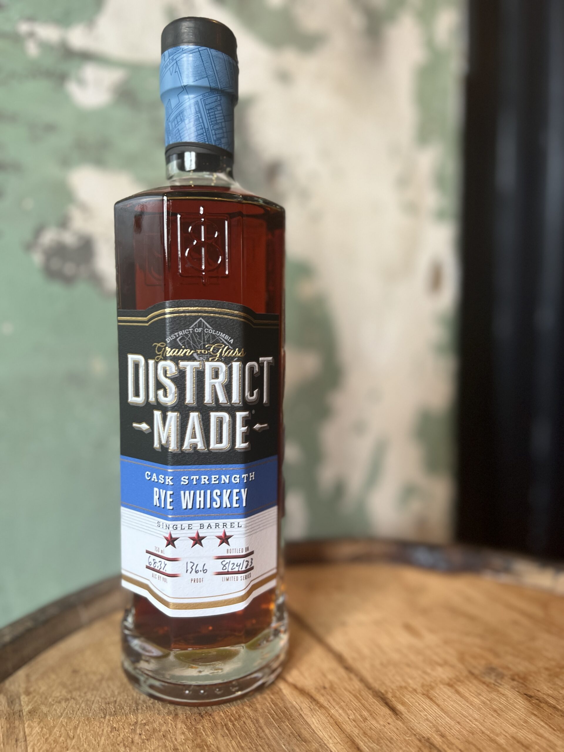 One Eight Distilling District Made Rye Cask Strength