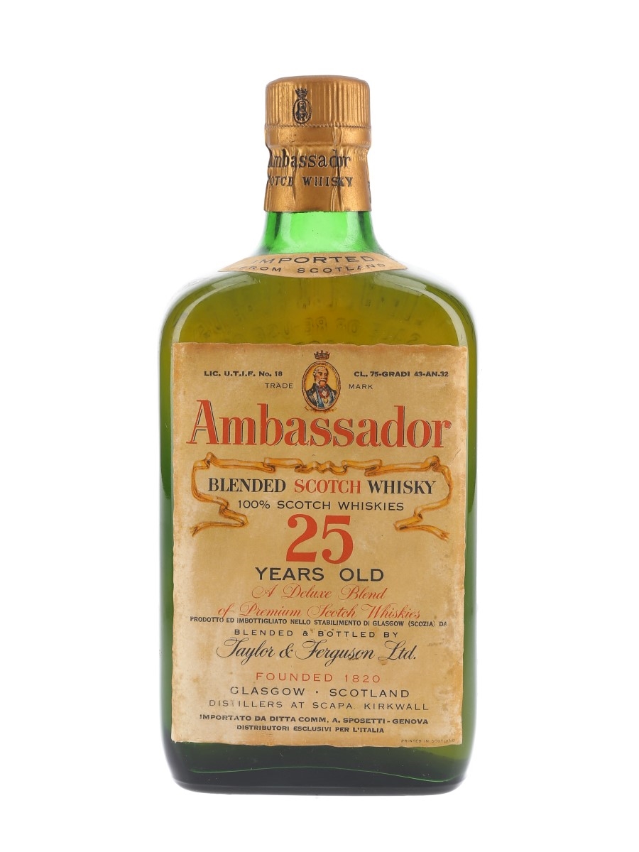 Ambassador Scotch Whisky