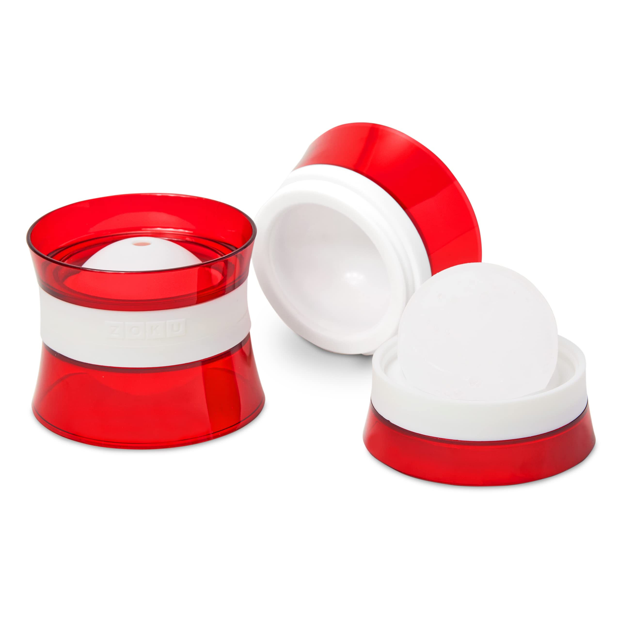 Zoku Set of 2 Silicone Sphere Ice Molds, Stackable